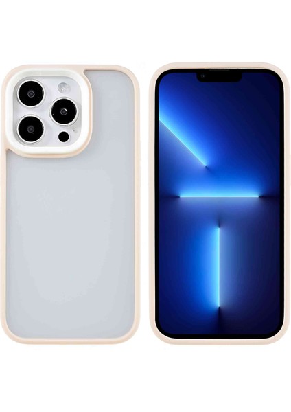 iPhone 15 Pro Cilt Touch Telefon Kılıfı Renkli Tpu Çerçevesi+Pc Şok Geçirmez Kapak (Yurt Dışından)