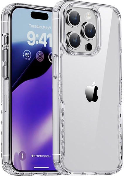 iPhone 15 Pro Max Tpu Çerçeve Pc Geri Telefon Kılıf Anti Drop Telefon Kapağı (Yurt Dışından)