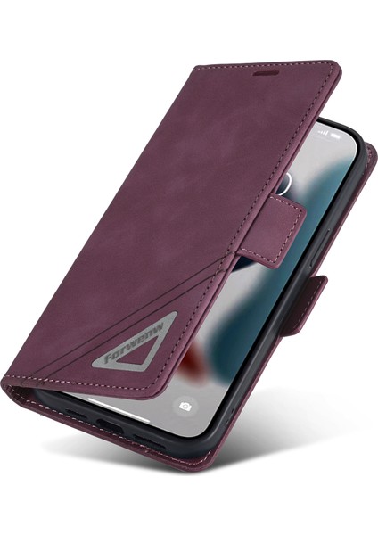 iPhone 15 Pro Max Shockroof Cüzdan Telefon Stand Kasa Telefon Kapağı Flip Deri Kabuğu (Yurt Dışından) fırsatları