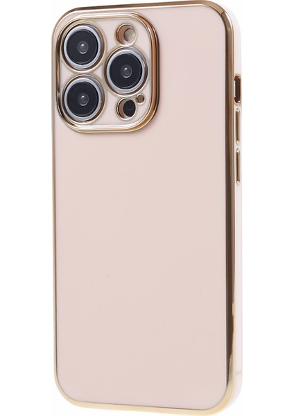 iPhone 15 Pro Max Yumuşak Tpu 6d Elektroklokal Kılıf Parlak Şok Geçirmez Koruyucu Telefon Kapağı (Yurt Dışından)