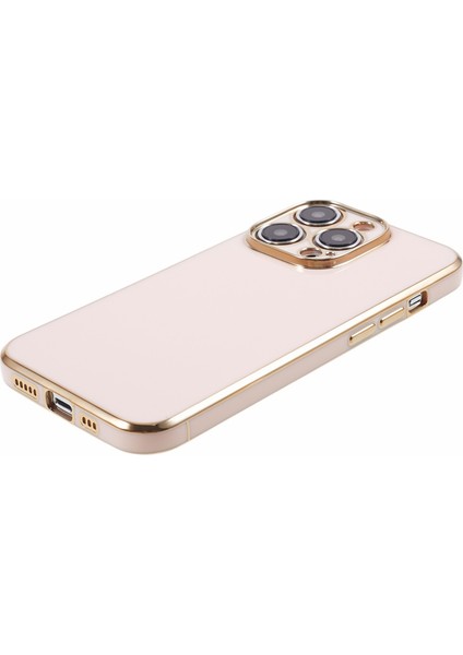 iPhone 15 Pro Max Yumuşak Tpu 6d Elektroklokal Kılıf Parlak Şok Geçirmez Koruyucu Telefon Kapağı (Yurt Dışından)