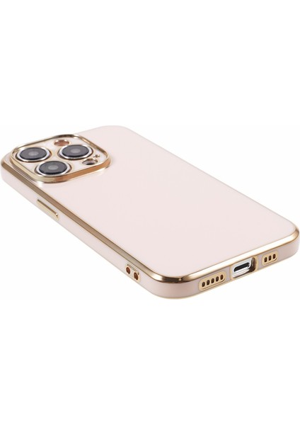 iPhone 15 Pro Max Yumuşak Tpu 6d Elektroklokal Kılıf Parlak Şok Geçirmez Koruyucu Telefon Kapağı (Yurt Dışından)