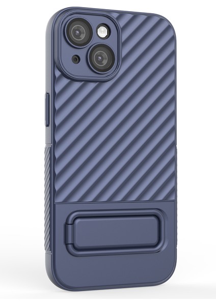 iPhone 15 Cep Telefonu Kabuğu, Cilt Touch Kickstand Cep Telefon Kapağı Yumuşak Tpu Kılıfı (Yurt Dışından) indirimleri