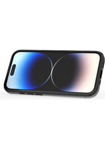 iPhone 15 Pro Max Tpu+Pc Bırak-Kötü Telefon Kılıf Halka Tutucu Kickstand Cover (Yurt Dışından) modelleri