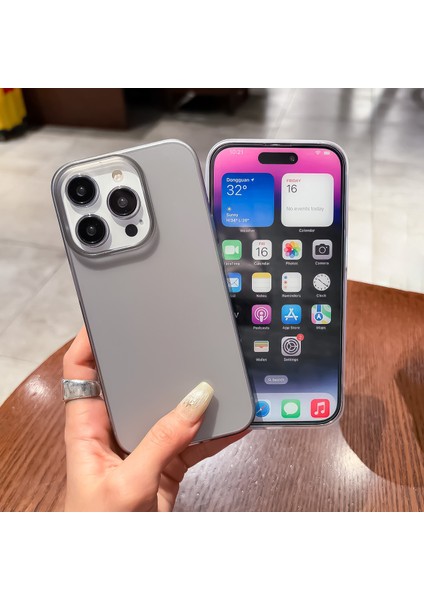 iPhone 15 Pro Max Mat Tasarım Pc Telefon Kapağı Şok Geçirmez Kılıf Önleme Önleyici Telefon Kabuğu (Yurt Dışından) modelleri