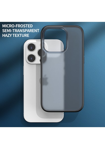 iPhone 15 Pro Max Tebfor Tpu + Pc Şok Geçirmez Telefon Kapağı Paraşütle Izlenim Mat Telefon Kasası (Yurt Dışından)