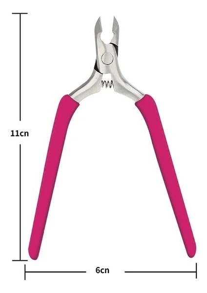 1 Adet Renkli Olecranon Makas Ayak Tırnağı Batık Ölü Cilt Sökücü Tırnak Sanat Tırnak Eti Makası Clipper Kenar Kesici Manikür Pense Aracı (Yurt Dışından)