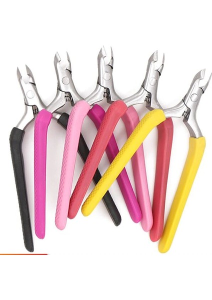 Kırmızı Paketlenmiş Nail Art Tırnak Eti Pense Kesici Pense Ölü Cilt Sökücü Manikür Makası Makas Pedikür Tırnak Kırpma Aracı (Yurt Dışından) fiyatları