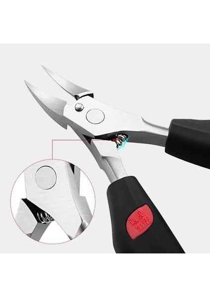 Stylec2 Ayak Tırnağı Tırnak Makası Kesiciler Paslanmaz Çelik Ayak Tırnağı Batık Ölü Cilt Sökücü Tırnak Makası Manikür Paronişi Düzeltme Aracı (Yurt Dışından) fırsatları