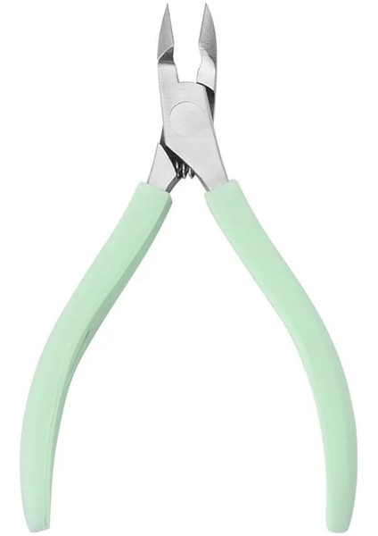 Açık Yeşil 1 Adet Ayak Tırnak Makası Tırnak Eti Makası Giyotin Clipper Cımbız Pedikür Kesiciler Paslanmaz Çelik Pense Manikür Araçları (Yurt Dışından)