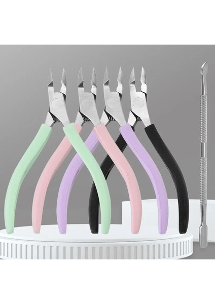 Açık Yeşil 1 Adet Ayak Tırnak Makası Tırnak Eti Makası Giyotin Clipper Cımbız Pedikür Kesiciler Paslanmaz Çelik Pense Manikür Araçları (Yurt Dışından) fiyatları