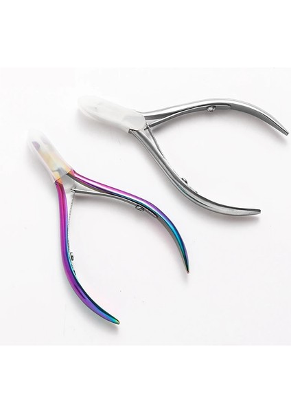 12 4 Renk Profesyonel Paslanmaz Çelik Tırnak Eti Pense Altın/gümüş/lazer Tırnak Eti Makası Kırpma Onarım Ölü Cilt Tırnak Araçları (Yurt Dışından) fiyatları