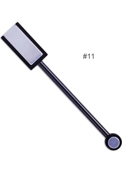 11 Çift Başlı Nail Art Mıknatıs Sopa Kedi Gözü Mıknatıs Tırnak Jeli Lehçe 3D Çizgi Şerit Etkisi Güçlü Manyetik Kalem Araçları BE537-1 (Yurt Dışından)