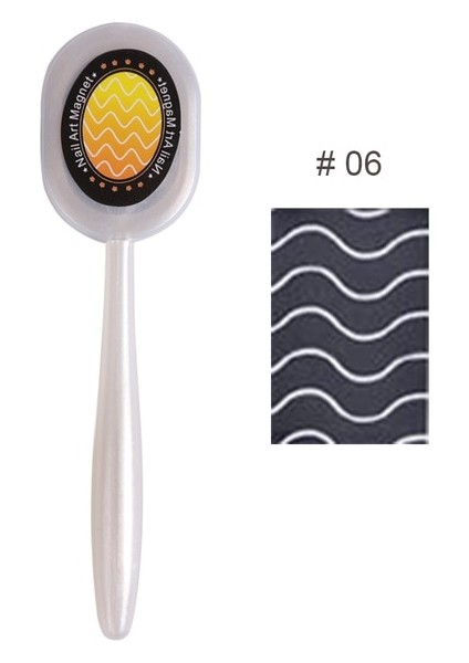 06 1 Adet Kedi Gözü Tırnak Manyetik Sopa 5d Uv Güçlü Jel Vernik Nail Art Hatları Tasarım Mıknatıs Kalem Lehçe Manikür Boyama Araçları BE948 (Yurt Dışından)