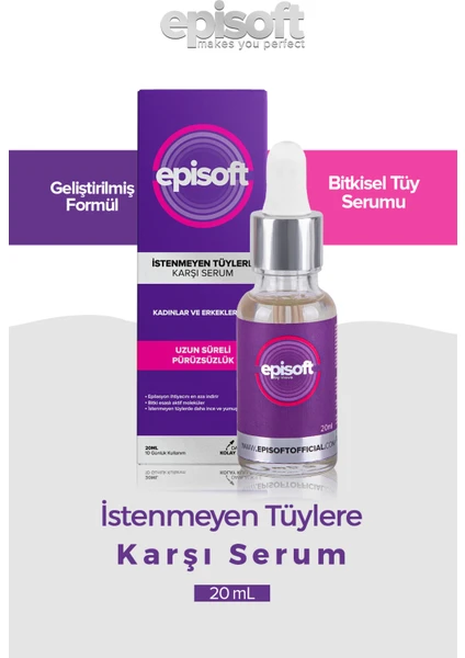 İstenmeyen Tüylere Karşı Serum