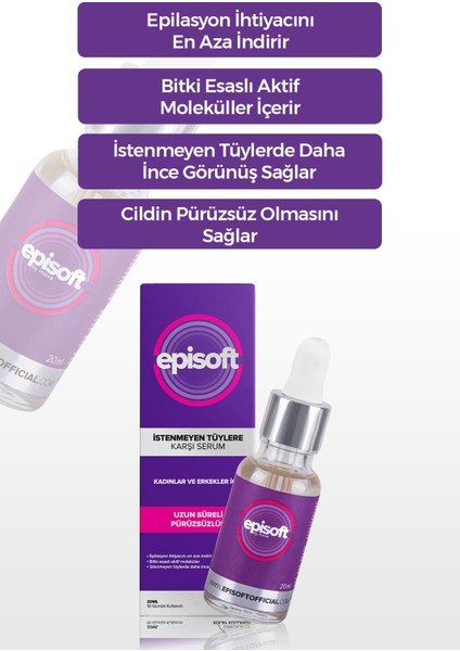 İstenmeyen Tüylere Karşı Serum