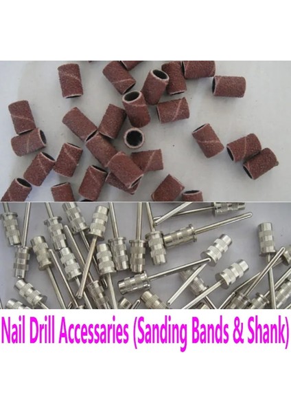 100 Adet Örgü 150 100 Adet Zımpara Bandı Paketi Mandrel Manikür Pedikür Salon Araçları Bit 40 80 120 180 240 320 400 Zımpara Kağıdı Daire Aşındırıcı Aletler (Yurt Dışından)