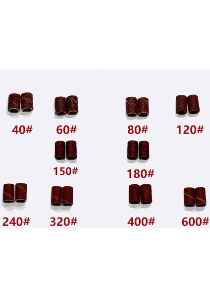 100 Adet Örgü 150 100 Adet Zımpara Bandı Paketi Mandrel Manikür Pedikür Salon Araçları Bit 40 80 120 180 240 320 400 Zımpara Kağıdı Daire Aşındırıcı Aletler (Yurt Dışından)