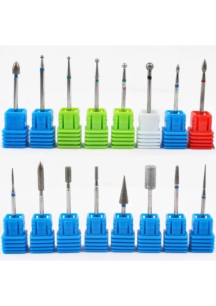 11 1 Adet Tungsten Karbür Nail Art Matkap 17 Türleri 3/32 Freze Manikür Kesici Pedikür Elektrikli Cihaz Tezgahları Çapak Alma (Yurt Dışından) fiyatları