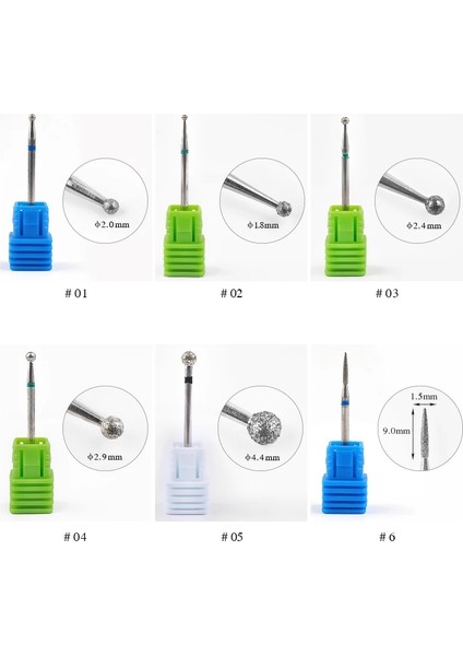 11 1 Adet Tungsten Karbür Nail Art Matkap 17 Türleri 3/32 Freze Manikür Kesici Pedikür Elektrikli Cihaz Tezgahları Çapak Alma (Yurt Dışından) fırsatları