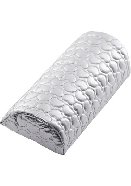 Type1-Gümüş El Yastık Tutucu Tırnak Sanat Mat Pad Yumuşak Pu Deri Sünger Kol Dayanağı Aşk Kalp Tasarım Tırnak Yastık Manikür Sanat Güzellik Araçları (Yurt Dışından)