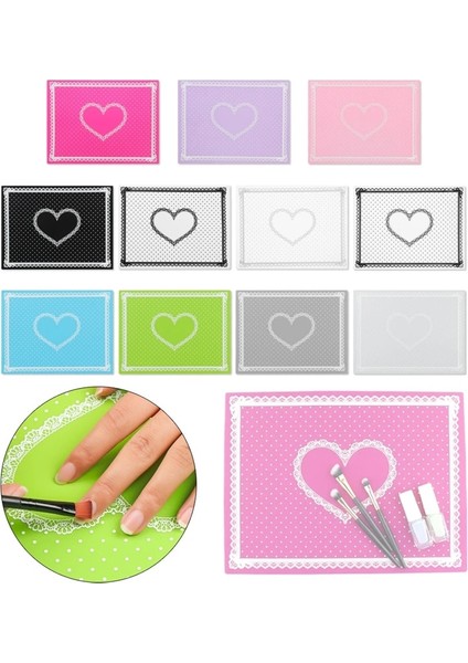 GREEN-28X21CM Tırnak Silikon Yastık Dantel Yastık Yastık El Tutucu Yumuşak Manikür Masa Mat Dantel Yastık Tutucu Kol Dayanağı Tırnak Sanat Standı (Yurt Dışından) modelleri