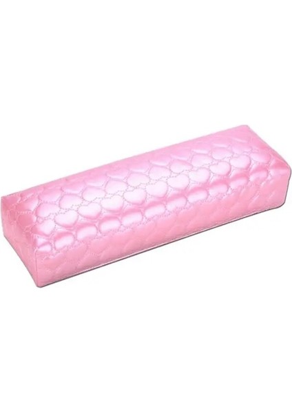 Pembe Düz Renk Yumuşak Suni Deri Tırnak Sanat Yastık Manikür El Kol Dayanağı Yastık Masa Mat Kol Bilek El Dayanağı Güzellik Salonu Aracı (Yurt Dışından)