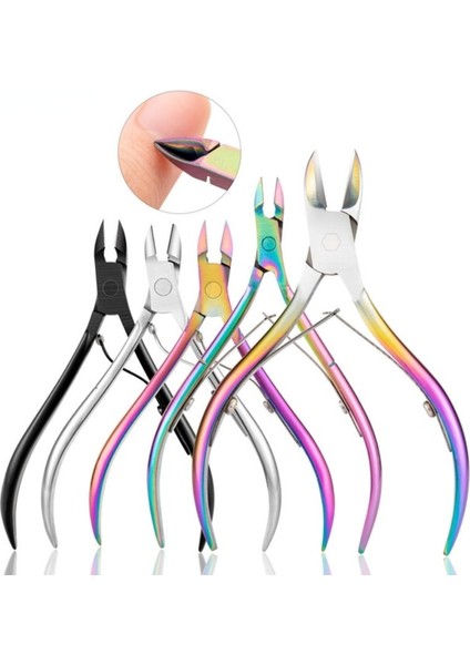 3 Profesyonel Tırnak Tırnak Eti Makası Tırnak Tırnak Eti Makası Kırpma Paslanmaz Çelik Tırnak Eti Kesici Tırnak Salonu Malzemeleri Aracı (Yurt Dışından) fiyatları