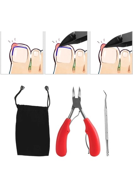 Stil C 2 Adet 1 ~ 10 Adet Profesyonel Tırnak Makası Makası Tırnak Tırnak Eti Çıkarıcı Giyotin Ayak Tırnağı Forseps Batık Kesiciler Manikür Pedikür Aracı (Yurt Dışından) fiyatları