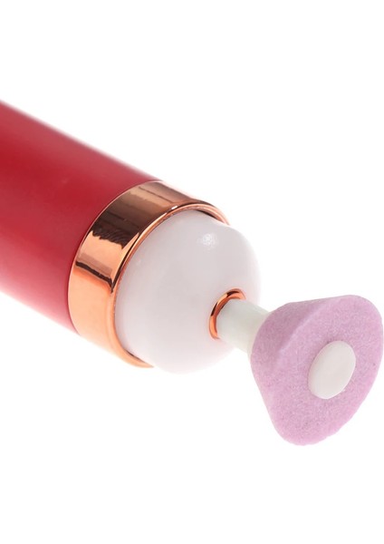 Koyu Pembe Elektrikli Tırnak Öğütücü Tırnak Parlatma Makinesi Işık ile Taşınabilir Mini Elektrikli Manikür Sanat Kalem Araçları Kutusu (Yurt Dışından)