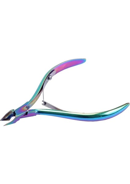Renk Titanyum 1 Pc Paslanmaz Çelik Tırnak Tırnak Makası Manikür Makası Clipper Ölü Cilt Sökücü Kesici Pedikür Trim Kartal Gaga Pense (Yurt Dışından)