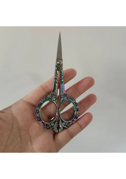 3 1 Adet Avrupa Retro Gül Altın Paslanmaz Çelik Tırnak Makası Ölü Cilt Sökücü Makyaj Kesici Çok Fonksiyonlu Manikür Aracı Te #67 (Yurt Dışından)