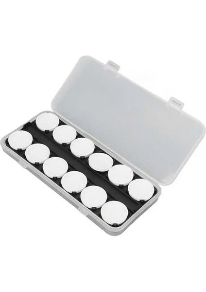 Nail Art Palet Profesyonel Abs Çok Amaçlı Nail Art Aracı Acemiler Için Ev Için Tırnak Rengi Karıştırma Kutusu (Yurt Dışından)