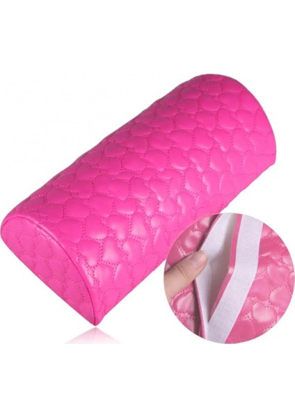 Gül Kırmızı Kırmızı Suni Deri Nail Art Yastık El Tutucu Yastık Kol Dayanağı Destek Manikür Tırnak Sanat Aracı (Yurt Dışından)
