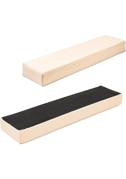 Süt Sarı 50 cm Genişletilmiş El Yastığı Küboid Manikür El Dayanağı Tutucu Bilek Dayanağı Tırnak Yastığı Ayak Desteği Pedikür Standı Ayak Dayama Yastığı (Yurt Dışından)