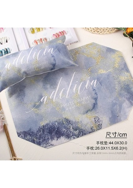 16 1 Adet Yumuşak Nail Art El Yastık Yastık ile Çok Tarzı Profesyonel Salon Mermer Yıkanabilir Manikür Kol Tutucu Mat Set-25 Renkler (Yurt Dışından)