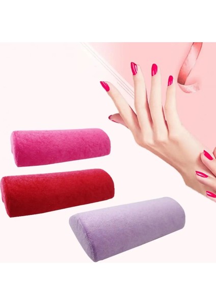 Mor Faydalı Manikür El Dinlenme Tırnak Sanat Standı Cilt Dokunmatik Manikür El Yastık Manikür Yastık El Avuç Içi Dayanağı Kızlar Için (Yurt Dışından) fiyatları