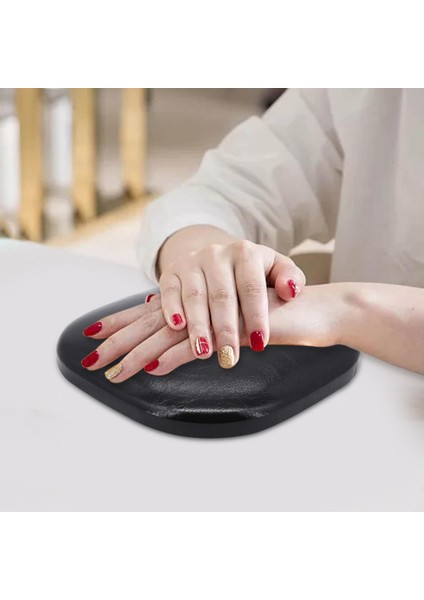 Pembe Tırnak Kol Dayanağı Yastık Salon Manikür Kol Dayama Minderi Basit ve Şık Görünüm Makyaj Kozmetik Araçları Hafif Yeniden Kullanılabilir (Yurt Dışından) fırsatları