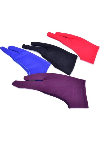 Rd-S Siyah 2 Parmak Kirlenme Önleyici Eldiven Hem Sağ Hem De Sol El Için Sanatçı Çizimi Herhangi Bir Grafik Çizim Tableti Için (Yurt Dışından) fırsatları