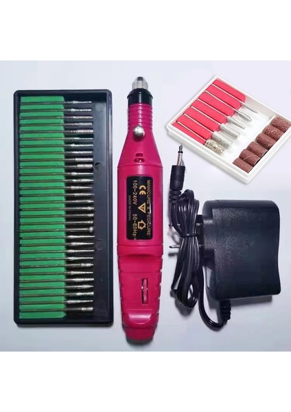 Siyah Set D USB Fişi Cnhıds Elektrikli Tırnak Matkap Makinesi Setleri Pedikür Manikür Matkap Freze Kesiciler Tırnak Törpüsü Profesyonel 20000RPM Parlatma Araçları (Yurt Dışından) fırsatları