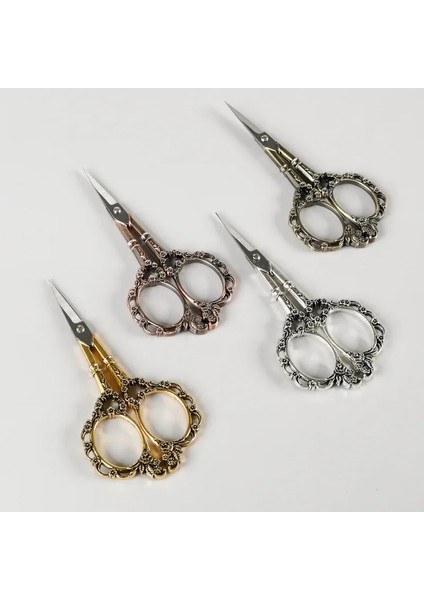 Altın Retro Nail Art Makas Paslanmaz Çelik Tırnak Eti Hassas Tırnak Salonu Malzemeleri ve Aracı Pedikür Güzellik Bakım Seti Tırnak Için (Yurt Dışından) fırsatları