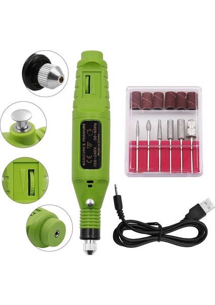 08-Koyu Mavi 1 Takım Elektrikli Öğütücü Mini Matkap USB Şarj Edilebilir Elektrikli Kalem Mini Elektrikli Matkap Taşlama Araçları Çivi Sanat Için Elektrikli El Aletleri (Yurt Dışından) fırsatları