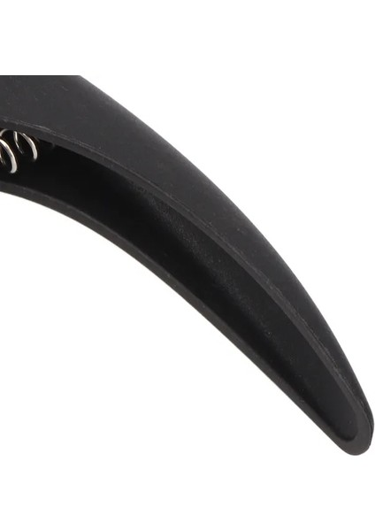 Siyah Yanlış Tırnak Ucu Makası Taşınabilir Tırnak Ucu Kesici Paslanmaz Çelik Manikür Ayarlanabilir Profesyonel Tırnak Için (Yurt Dışından)