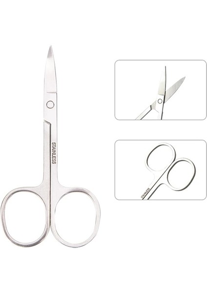 Makas 1 Adet Tırnak Eti Makası Manikür Kesici Giyotin Gökkuşağı Tırnak Eti Itici Tırnak Bakımı Araçları Sökücü Clipper/makas Tırnak Sanat Aracı (Yurt Dışından)