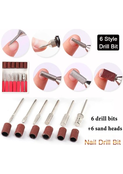 Usb-Siyah B Halaıman Elektrikli Tırnak Zımpara Tırnak Matkap Makinesi Öğütücü Tırnak Kaldırma Peeling Parlatma Aracı Pedikür Makinesi Adaptörü (Yurt Dışından) indirimleri