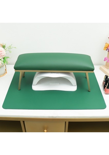 Yeşil Set Pembe Tırnak El Dinlenme Yastık Seti Manikür Masası Nail Art El Yastığı Desteklenebilir Masaüstü El Yastığı Manikür Sanat Dinlenme Salonu Aracı (Yurt Dışından)