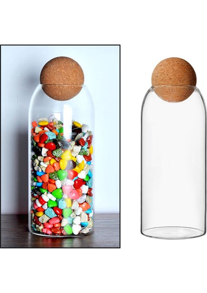 Mutfak Için Tıpa Şeffaf Kavanoz Gı Cam Şişe 950ML (Yurt Dışından) fırsatları