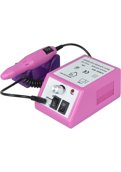 Pembe Au Profesyonel Tırnak Zımpara Elektrikli Manikür Seti Manikür Araçları Tırnak Matkap Makinesi Jel Parlatıcı Matkap Kalem Aparatı Jel Kaldırmak (Yurt Dışından)
