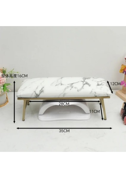 Mermer El Dinlenme Pembe Set Tırnak El Dinlenme Seti Tırnak Yastık Yastık Manikür Standı Çivi Için Dinlenme Tırnak Masası Manikür Masası Tırnak Mat (Yurt Dışından)