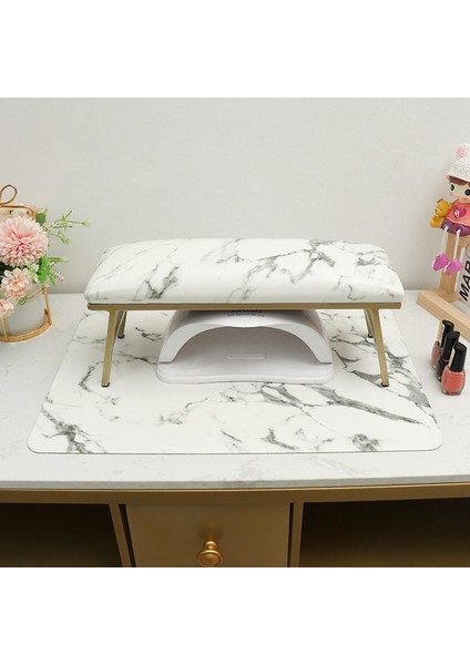 Mermer Pembe Tırnak El Dinlenme Yastık Seti Manikür Masası Nail Art El Yastığı Desteklenebilir Masaüstü El Yastığı Manikür Sanat Dinlenme Salonu Aracı (Yurt Dışından) indirimleri